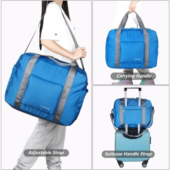 Personal item travel bag 18x14x8  Lightweight carry on ,gym bag - Picture 4 of 7